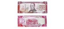 Liberia  #26e   5 Dollars